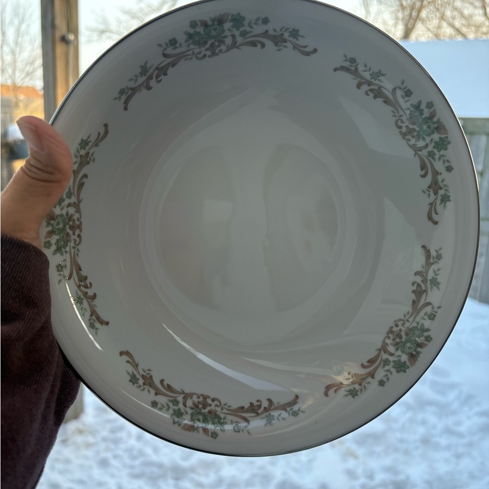 Rare find collectible Floral White Bowl. Complete your collection.